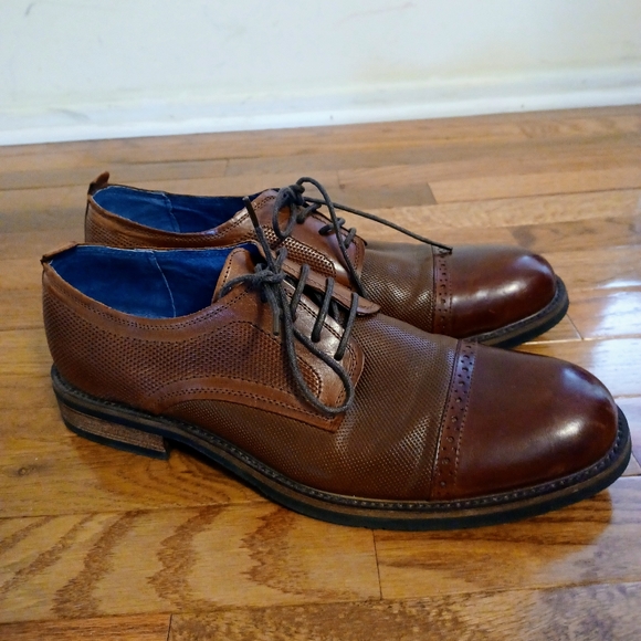 Steve Madden Other - Steve Madden P-Lesko Men's Leather Oxford Dress Shoes Sz 11.5